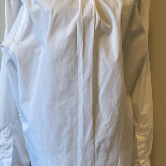 VAN HEUSEN DRESS WHITE, LONG SLEEVE SHIRT SIZE 161/2 34/35. BUTTON DOWN.EX.COND - Picture 6 of 14